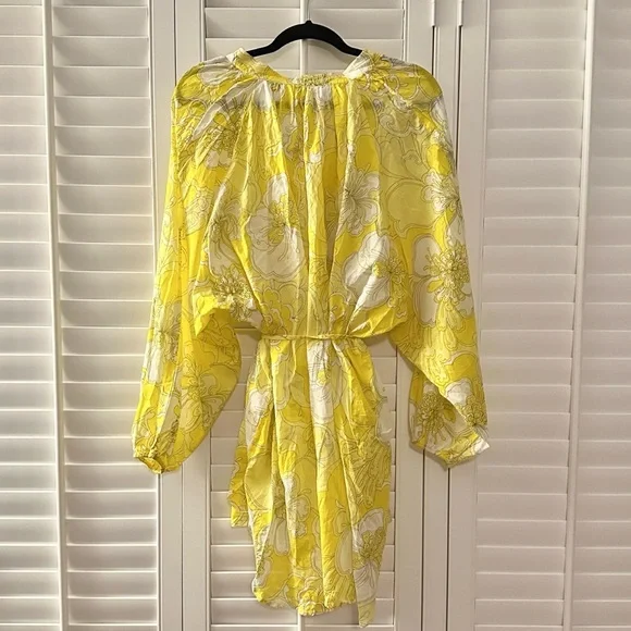 NWT Faithfull the Brand Lucita Smock Dress La Frana Floral Print M/6 - Picture 9 of 9